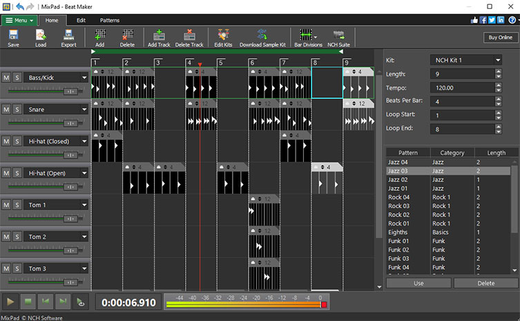 MixPad 终极节拍制作器